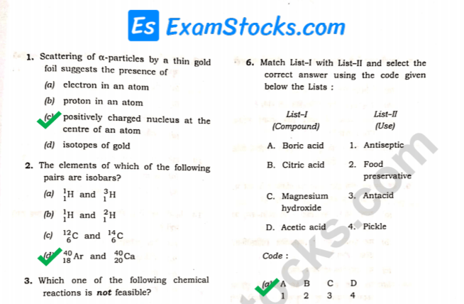 UPSC CDS Question Paper 2020 PDF With Answer Key
