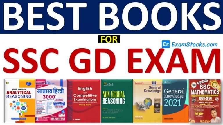 Best Books For SSC GD Constable- Subject wise book list