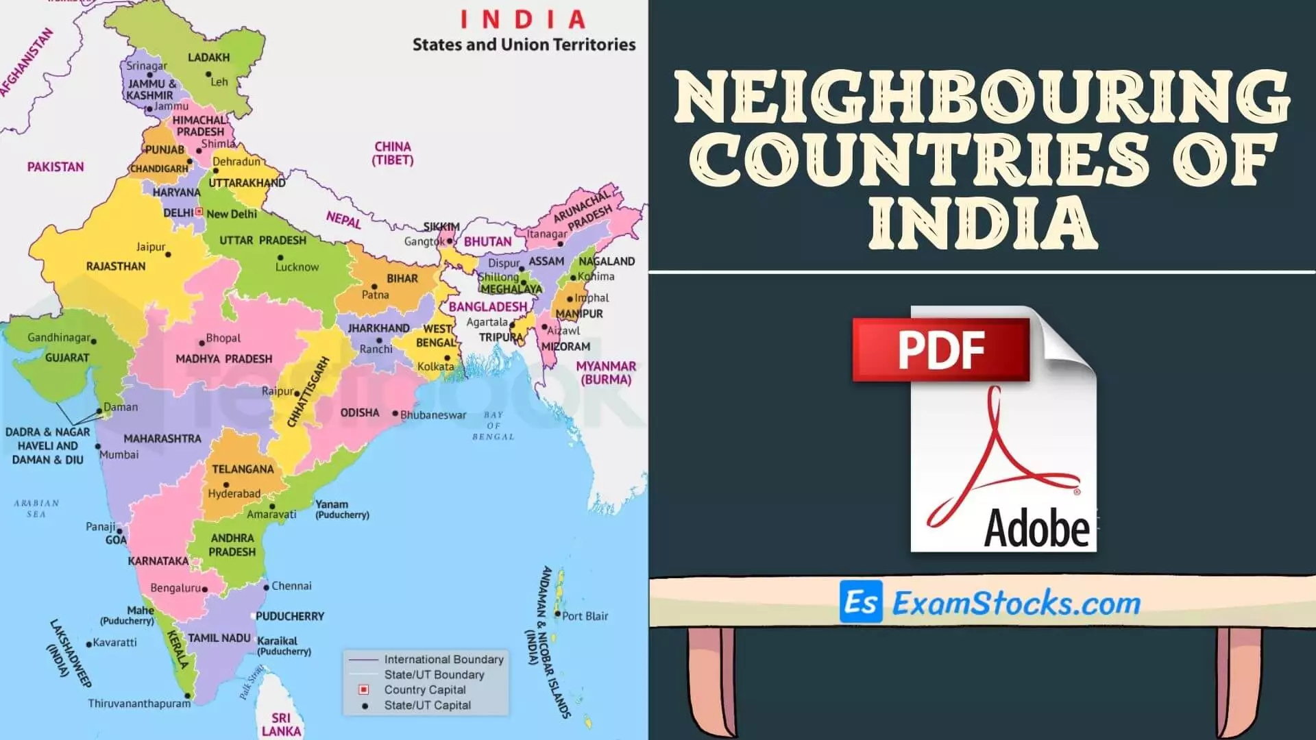 Neighbouring Countries Of India Gk.webp